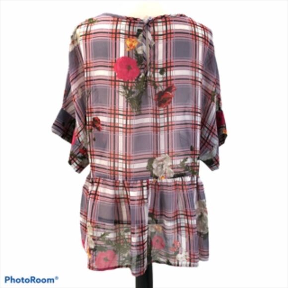 ASOS Floral Print Blouse NWT - Picture 4 of 6